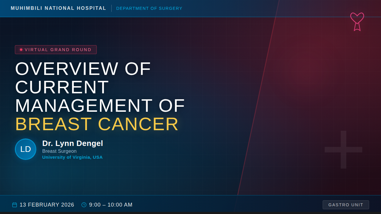 Key Topics in Breast Surgery & Breast Cancer Care — Grand Round at MNH 2026