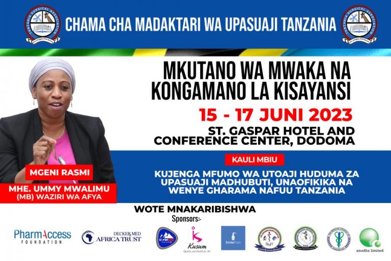 Upcoming Tanzania Surgical Association Conference